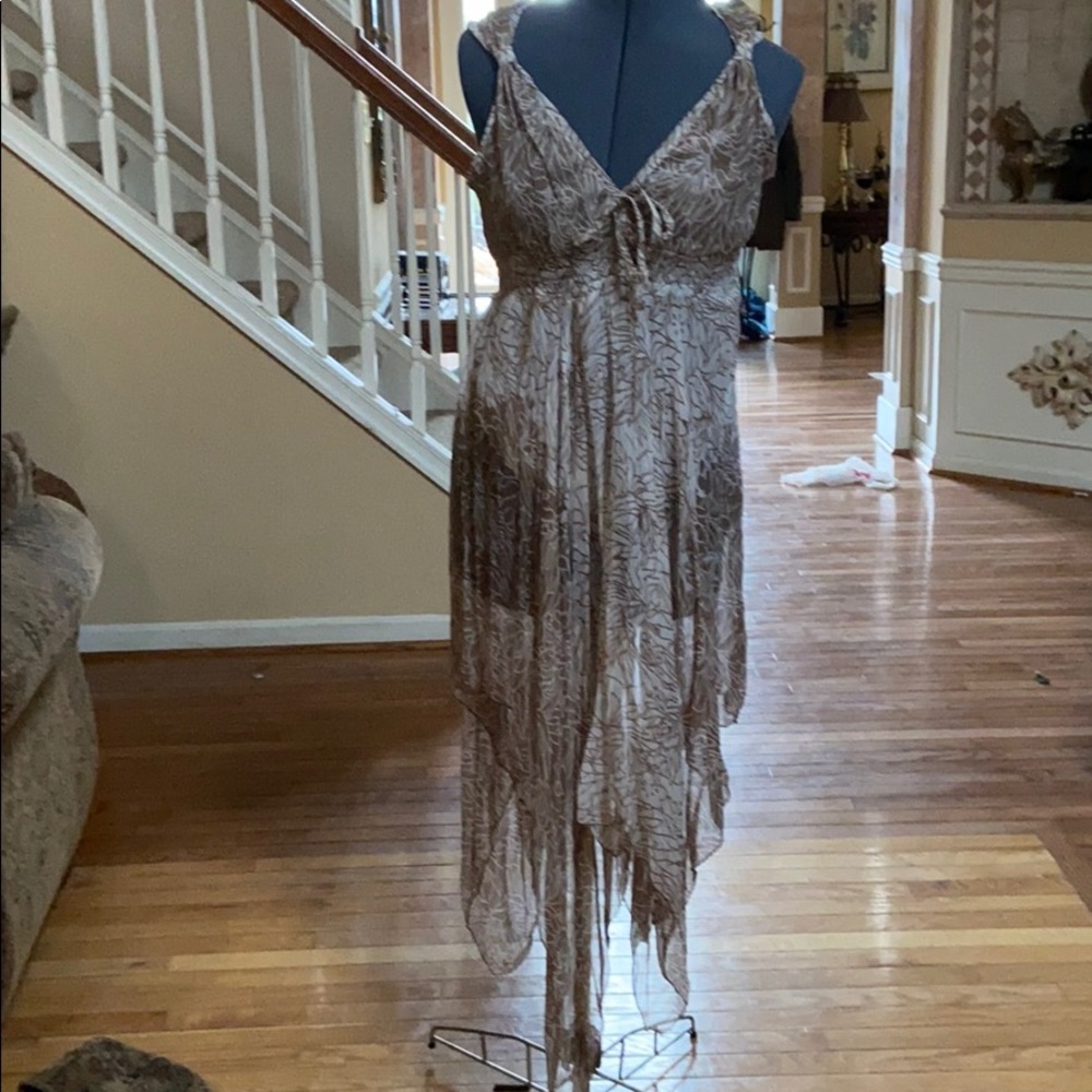 Breezy, sheer and comfortable summer dress